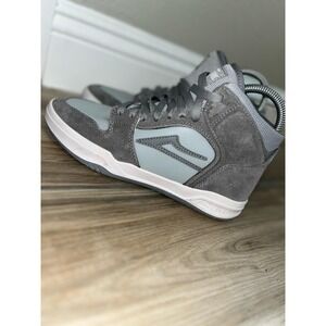Lakai Skateboard Shoes Telford Grey Suede Men's Size 6